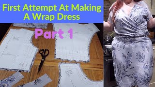 Sewing a Wrap Dress from a Free Pattern - Part 1