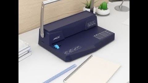 2025 Spiral Coil Binding Machine: Perfect for Professional Document Binding (SB10 )