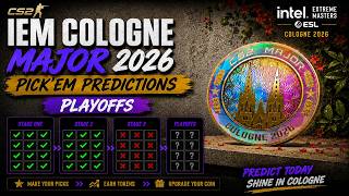 IEM Cologne PLAYOFFS Pickems | CS2 Major 2026
