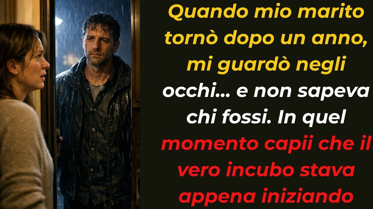 Mio Marito È Tornato Dopo Un Anno — Ma Non Ricordava Il Nostro Matrimonio…