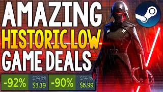 ABSOLUTELY INSANE HISTORIC LOW STEAM GAME DEALS   EARLY STEAM SPRING SALE 2026 DEALS LIVE RIGHT NOW!