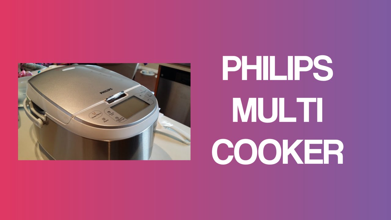 Philips Multi Cooker Review MomMomOnTheGo YouTube