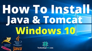 How To Install Java And Tomcat on Windows 10