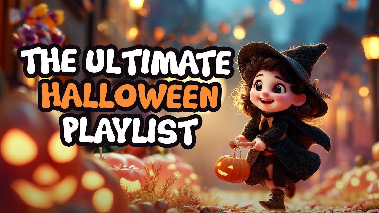 Best Halloween Autumn Songs for Kids | Top-rated Autumn Playlist with Pumpkins, Candies & Costumes