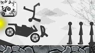 Ragdoll Stickman Bike Destruction / Android Gameplay HD screenshot 4