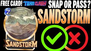 Sandstorm Details & Mechanics Free Card In Snap Or P Marvel Snap