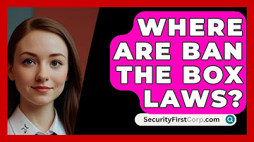 Where Are Ban The Box Laws? - SecurityFirstCorp.com