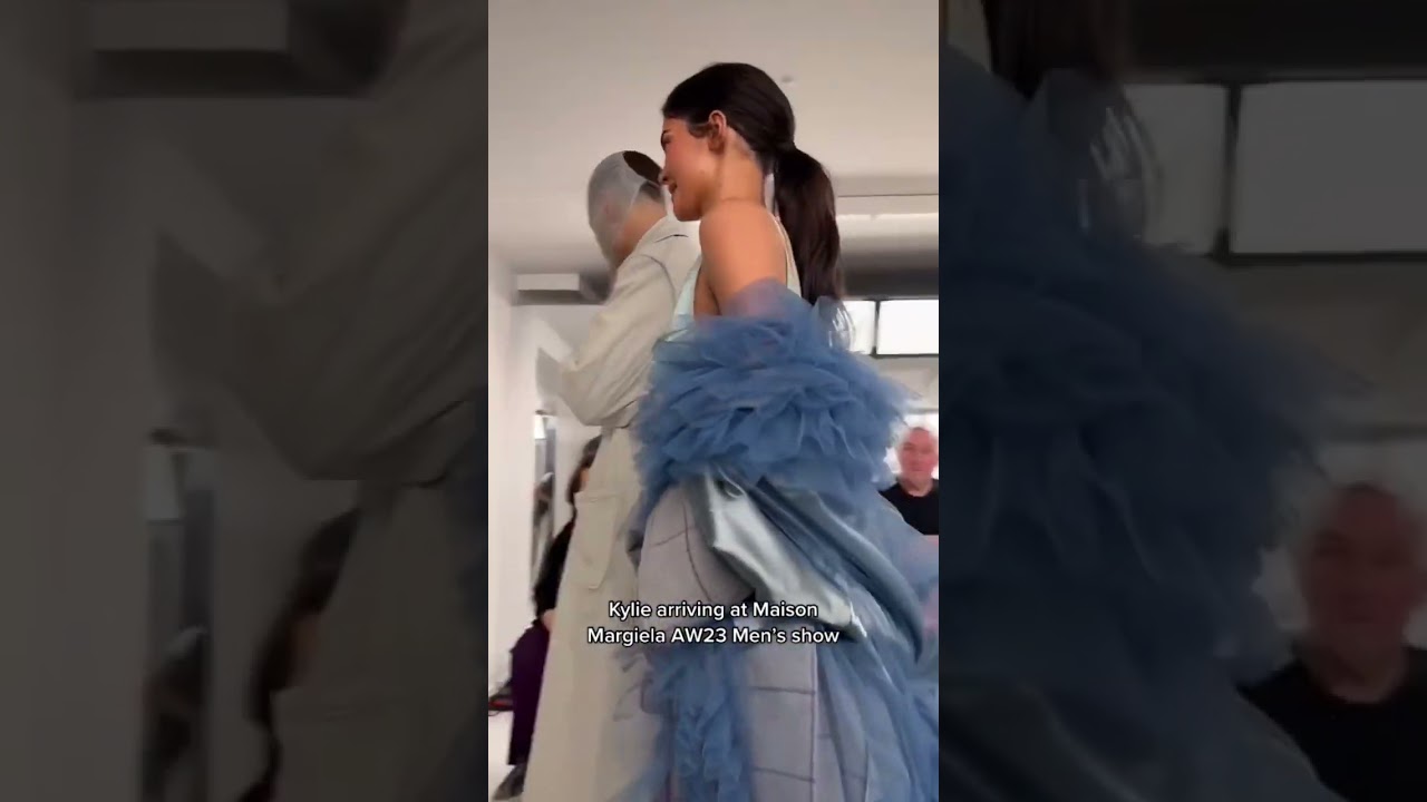 Kylie Jenner Is At Men's Paris Fashion Week In Maison Margiela