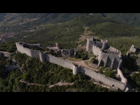 Video: Castelli catari nella regione francese della Linguadoca