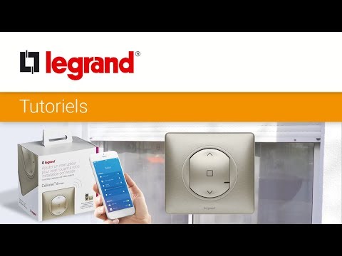 Installer un interrupteur connecté pour volet roulant Céliane™ with Netatmo de Legrand