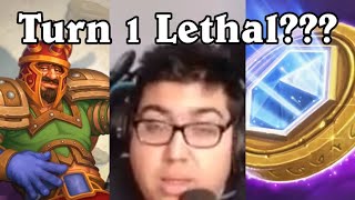 Turn 1 Lethal in Hearthstone. Blizzard, Please Nerf This... #shorts