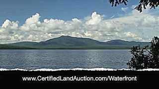 Maine Waterfront Property For Sale At Auction-Moose Head Lake