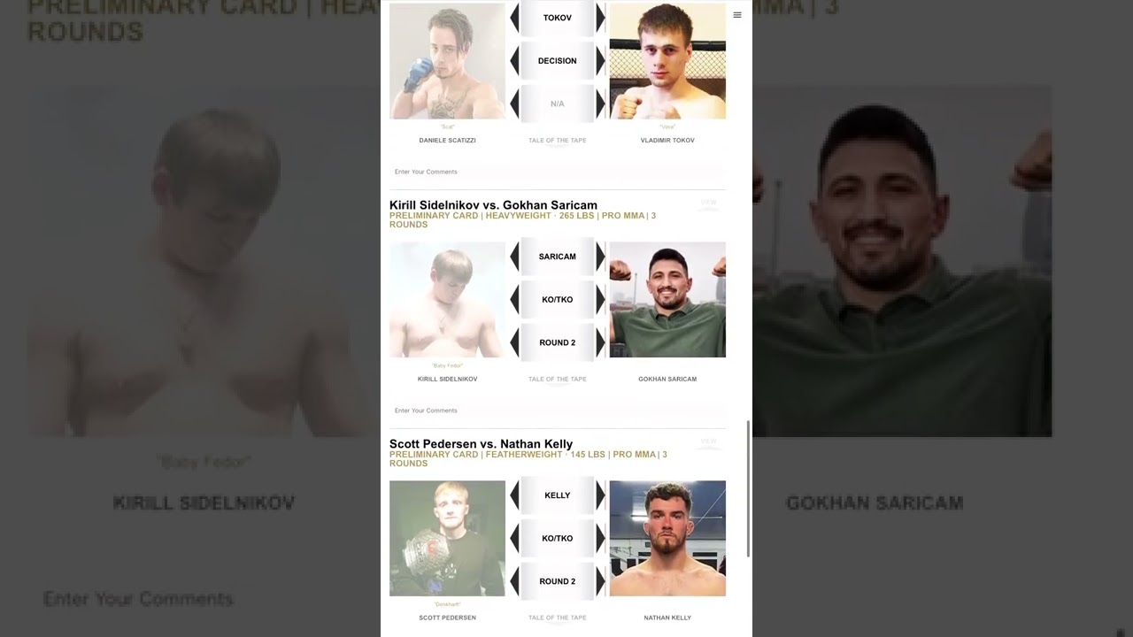 MMA Quick Picks / Bellator 275 / Mousasi Vs. Vanderford