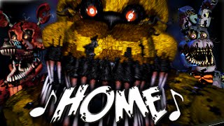 NateWantsToBattle: Home [FNaF LYRIC VIDEO] FNaF Song