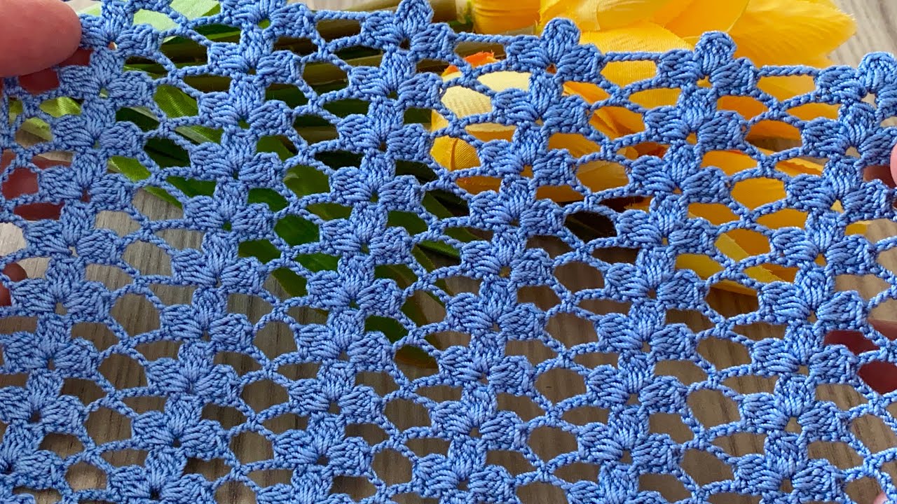 MADE QUICKLY AND EASY Crochet Floral Blouse, Tunic, Shawl Pattern @HorrorCaseFiles6868