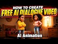 How To Make AI Images Talk With Dialogue With Consistent Characters (Free &amp;Unlimited)