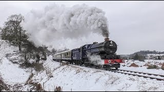 Snow, Sun and Steam - Severn Valley Railway Spring Steam Gala - 2018