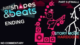 Just Shapes & Beats Story Mode - Tower & Ending + Credits (HARDCORE) | No Commentary