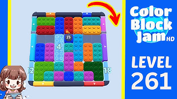 Color Block Jam Level 261 Solution Walkthrough