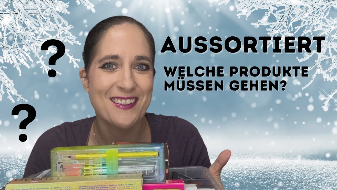 Makeup Declutter - ich habe keinen Platz mehr🤣