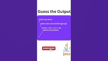 Evaluate java for loop program | Java programs
