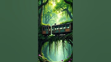 The old train had fallen into ruins and now there is python #shorts #short #part7 #trending