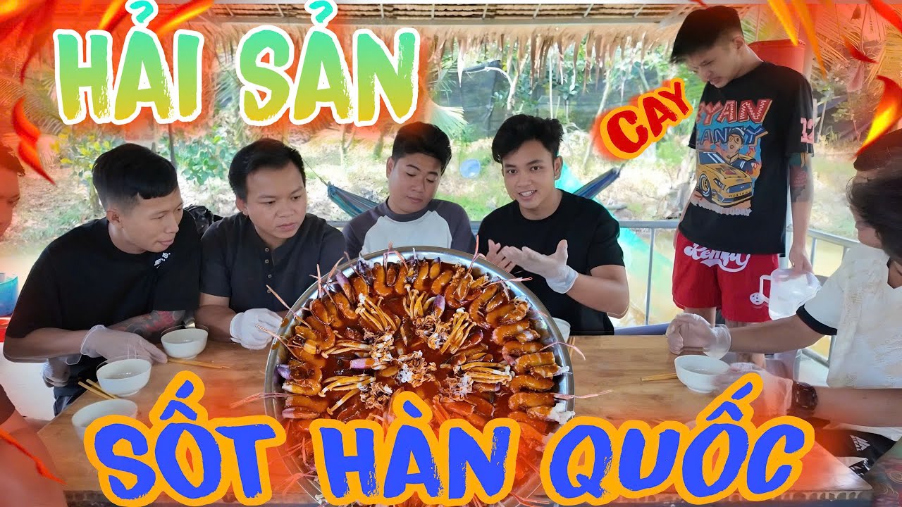 Thời Tiết Lạnh Giá Cả Team Trổ Tài Làm Món Sốt Hàn Quốc Siêu Ngon!! | Thanh Nhã TV