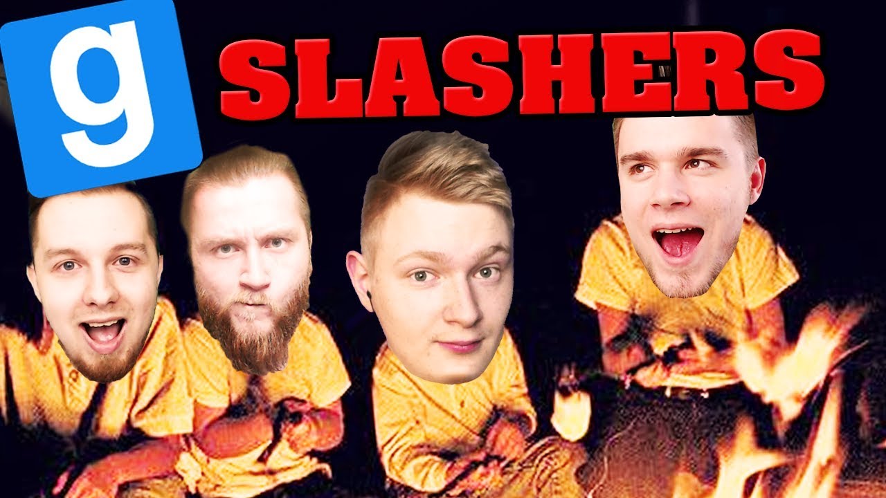 CAMPING Z KUMPLAMI? | Slashers [#7] Garry's Mod [