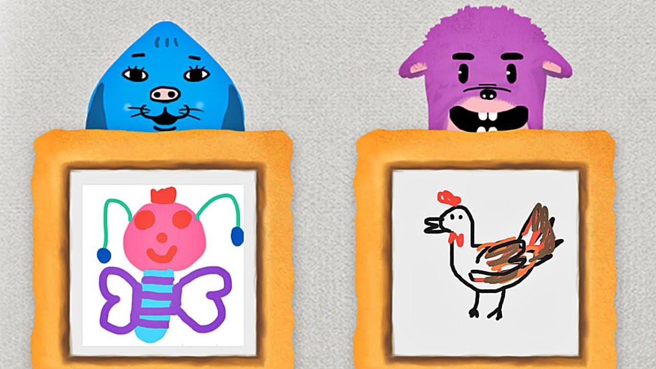 Coosi Box ★Gratis★ Mal-App für Kinder mit interaktiven Zeichnungen