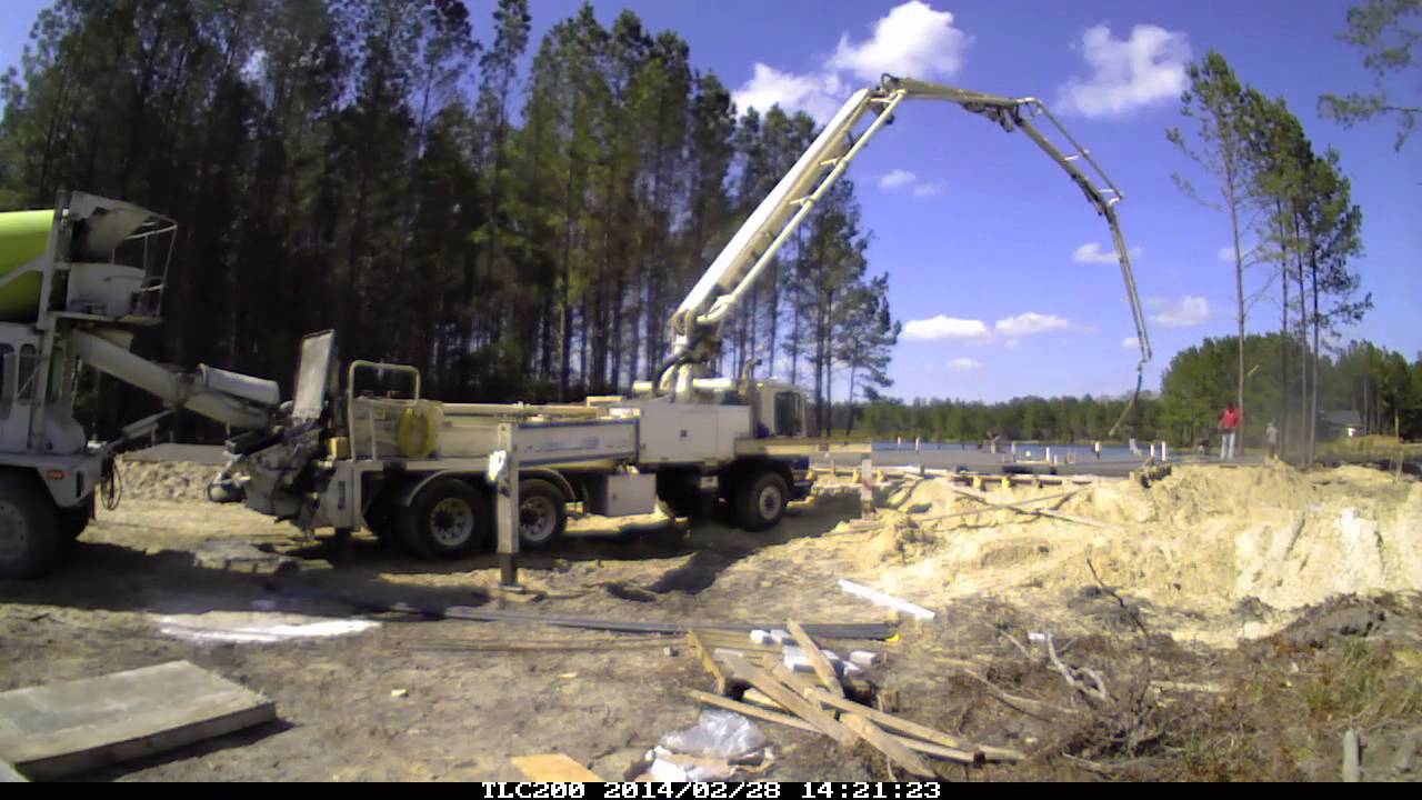 Southern Coastal Homes - Pouring Concrete - Bluffton, SC - YouTube