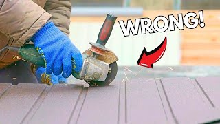 99% of Beginners Make this Mistake Cutting with a Grinder