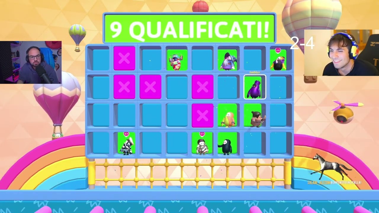 Torneo VIDEOGIOCHISTICO 2VS2 w Blur Marza Manu & Mollu PARTE 4 Fall Guys & RocketLeague