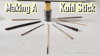 In this video, i will show you the processes and techniques that use
to make a kohl applicator, or stick. can learn more about making
ithmid here:...