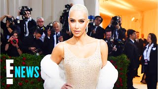 Kim Kardashian Responds To Claim She Ruined Marilyn Monroes Dress  E News