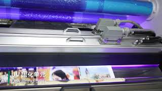 Perfect Ink Adhesion! Satellite Flexo Printer With Corona Treater & UV Curing