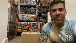 Transformers generation one rare Japanese figure unboxing G1 complete collection takara combiner box