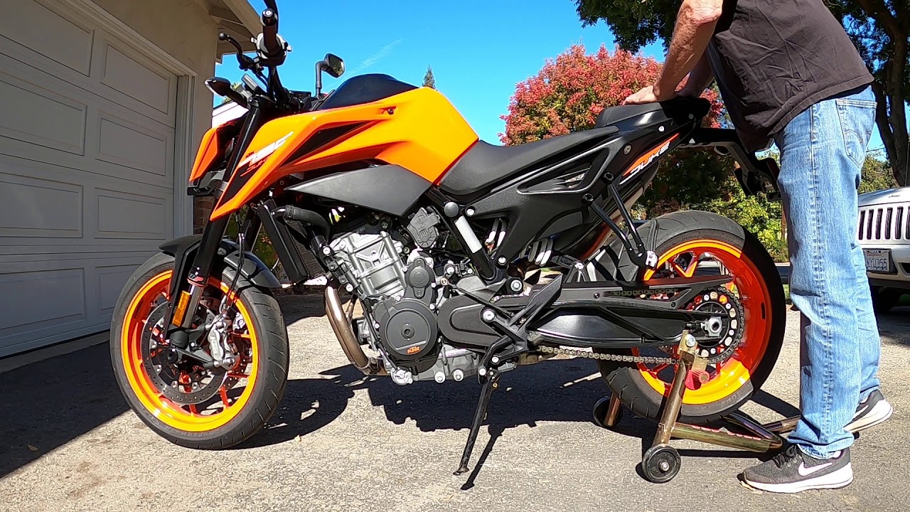 2020 KTM 790 Duke shock problem.
