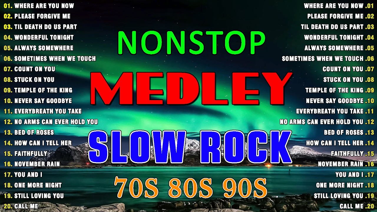 ⁣Slow Rock Love Songs Collection 70s 80s 90s 🎵 Nonstop Slow Rock Pinoy Medley | Best Luamang Tugtugin