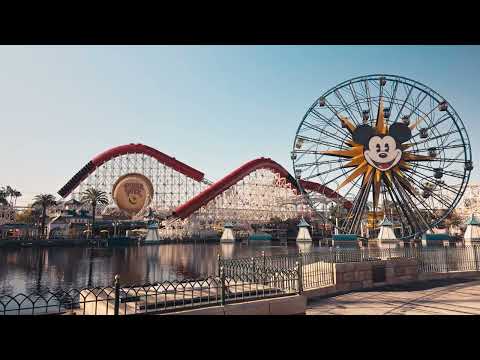 Sunny Morning at California Adventure | Pixar Pier | Happy 25th Anniversary!