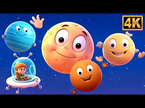 Planet Song | Solar System Song For Kids | Learn The Planets And Space For Children