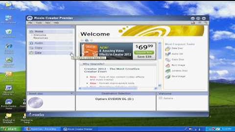 DVD Burning with Roxio