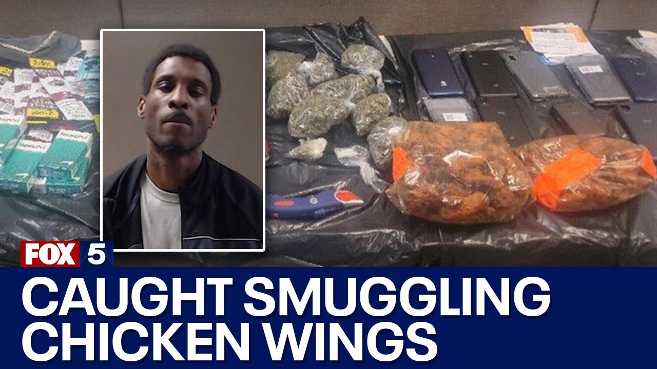 Caught: Man tries to smuggle chicken wings into Georgia jail