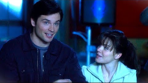 Smallville || Fortune 10x15 (Clois) || Clark & Lois Watch Their Drunk Footage [HD]