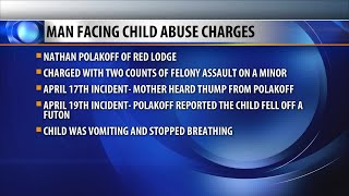 Red Lodge man faces assault charges for hurting 9-month-old