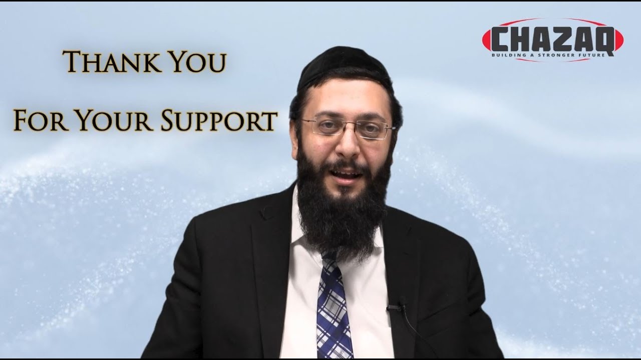 Thank you Message from CHAZAQ