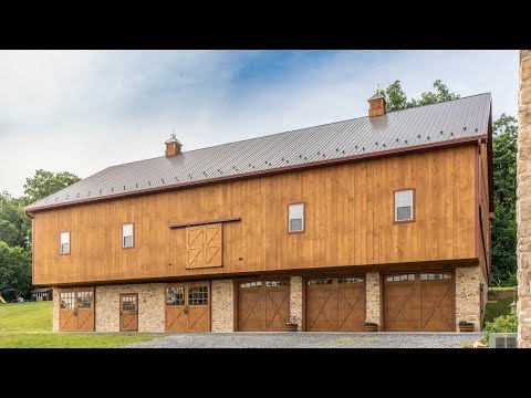 Brand New Bank Barn in New Holland - A.B. Martin Building Showcase