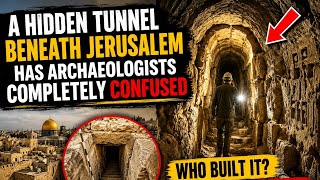 They Discovered a Hidden Tunnel Beneath Jerusalem… Then Everything Got Stranger