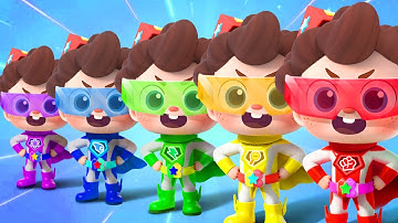 Kids Turn into Superheroes | Superhero Song | Nursery Rhymes & Kids Songs | BabyBus