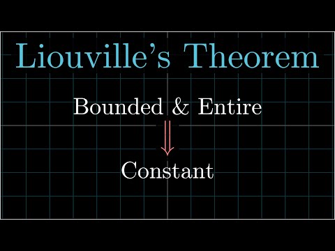 Video: Liouville's theorem yog dab tsi?