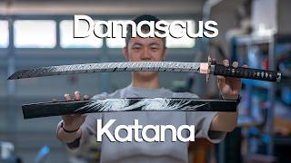 Making an $8000 Damascus Katana screenshot 4